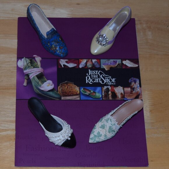 Bundle of 4 - JUST THE RIGHT SHOES BY RAINE - In Original Boxes - NEW - Vintage - Picture 2 of 16